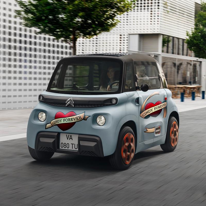 Citroën Ami | Les photos des nouveaux motifs de customisation