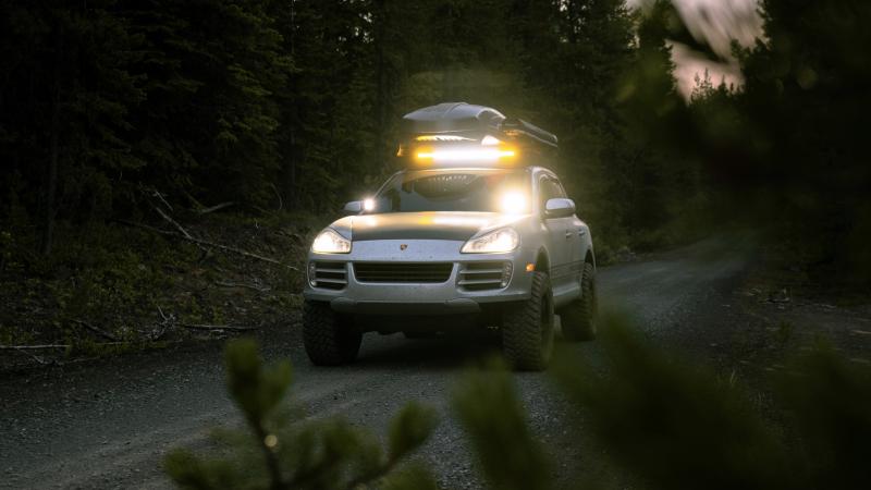 Porsche Cayenne S de Harrison Schoen | Les photos du SUV camping-car