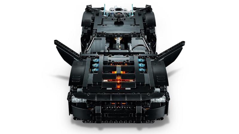 - The Batman | les photos de la Batmobile version Lego