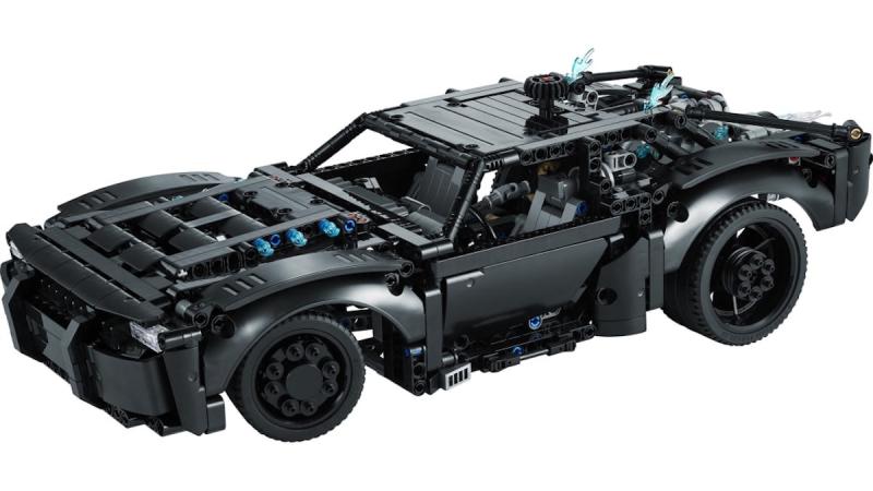  - The Batman | les photos de la Batmobile version Lego