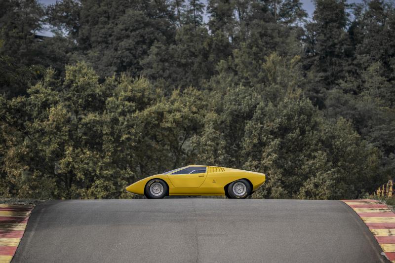 Lamborghini Countach LP 500 | Les photos du proto au circuit Vizzola Ticino