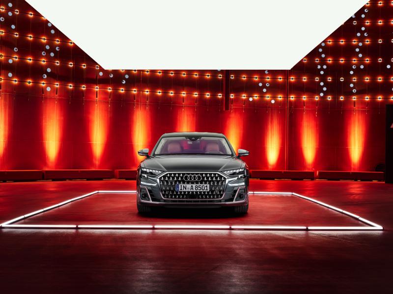 Audi A8 (2022) | Les photos de la limousine restylée