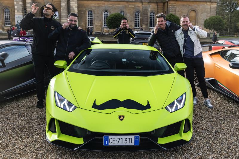  - Lamborghini et Movember | Les photos du rassemblement au Royaume-Uni