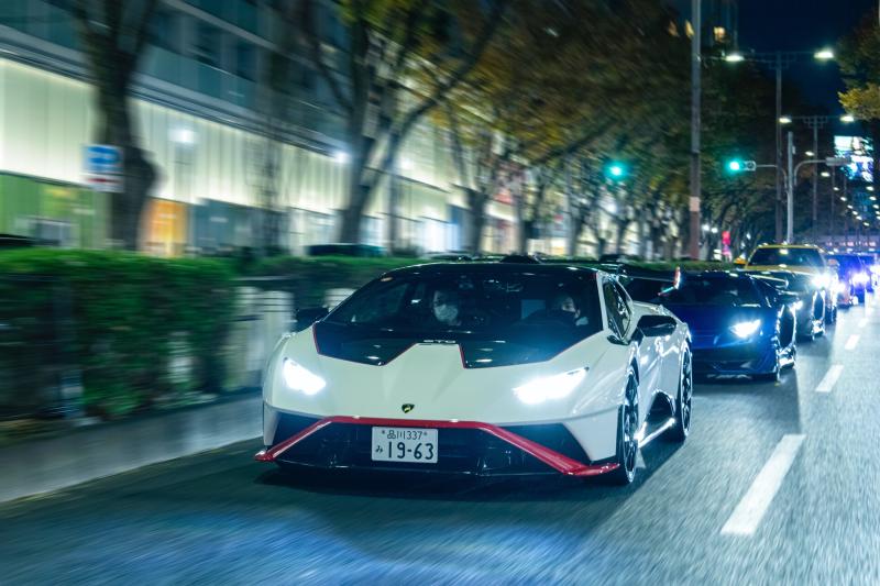50 ans de la Lamborghini Countach | les photos des célébrations au Japon