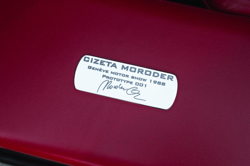  - Cizeta-Moroder V16T | Les photos du châssis 001