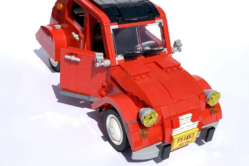 Citroën 2CV en Lego | Les photos du projet Lego Ideas