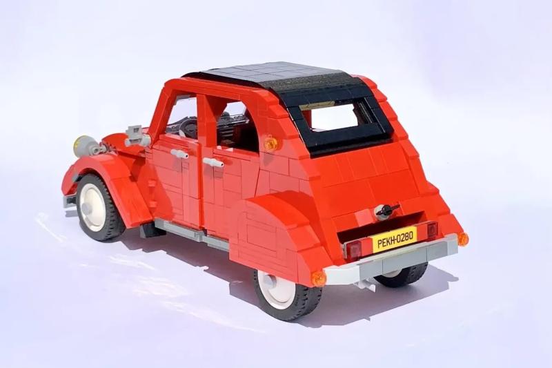 Citroën 2CV en Lego | Les photos du projet Lego Ideas