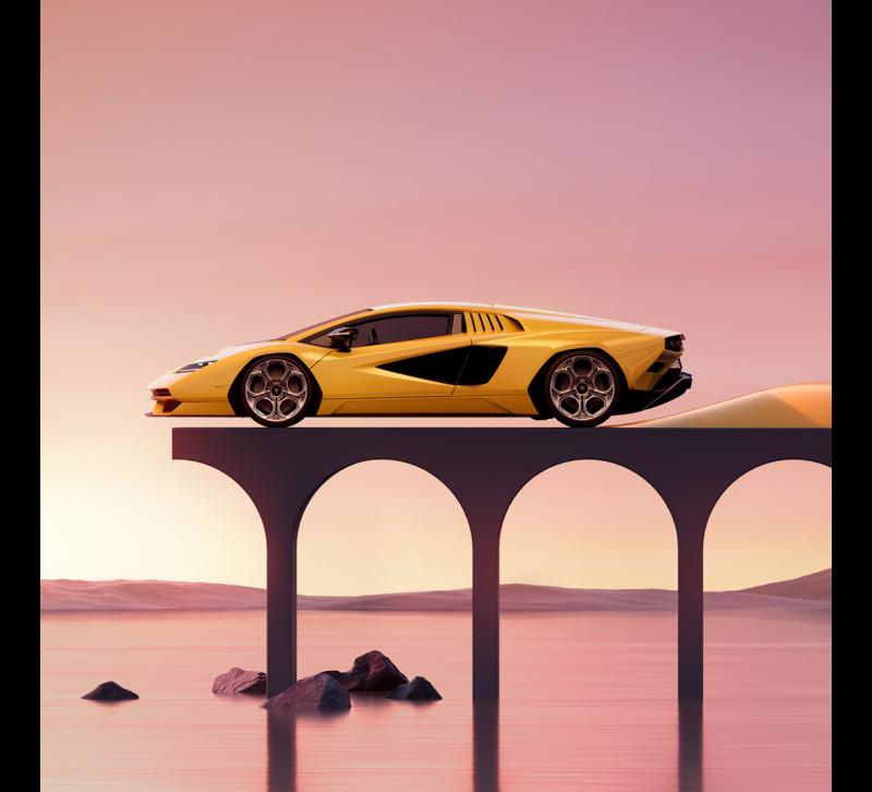 Lamborghini Countach LPI 800-4 | Les photos de la collection de posters