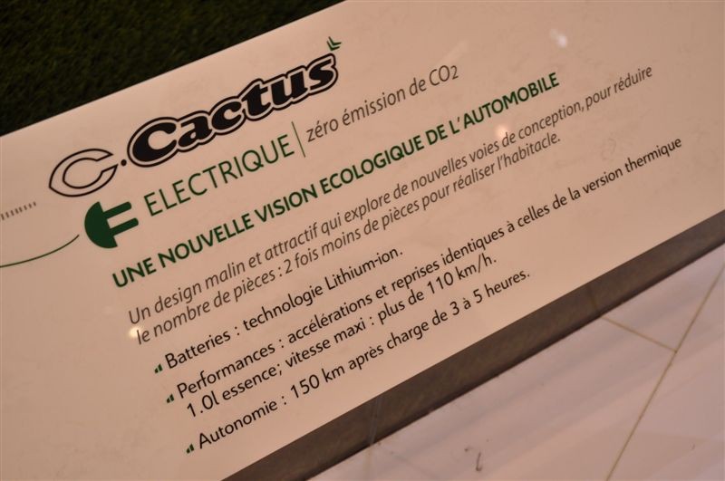  - Citroen C-Cactus Electrique