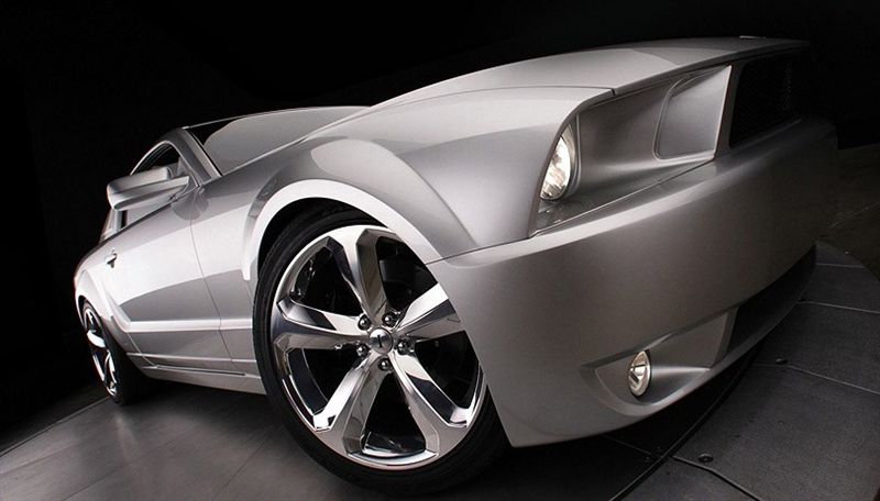  - Ford Mustang Iacocca Silver 45th Anniversary Edition