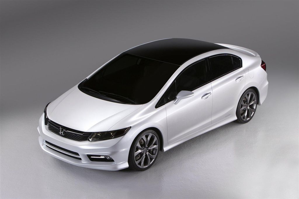  - Honda Civic Concept Sedan et Si Concept Coupe