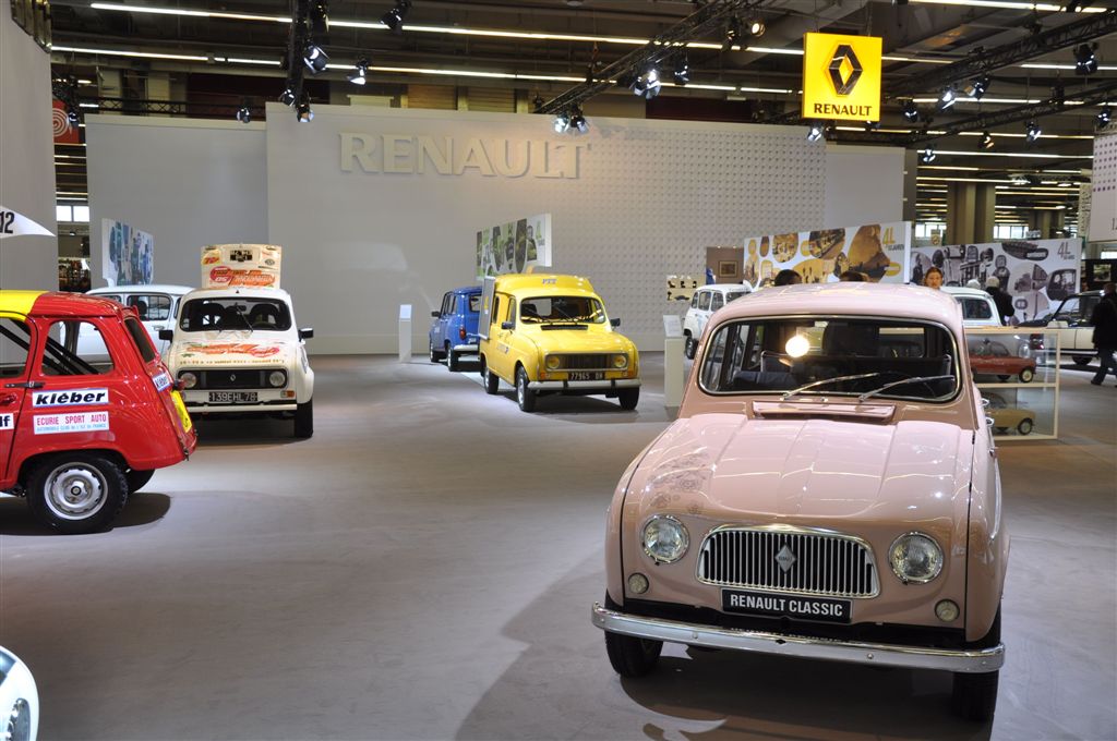  - La Renault 4L à Rétromobile
