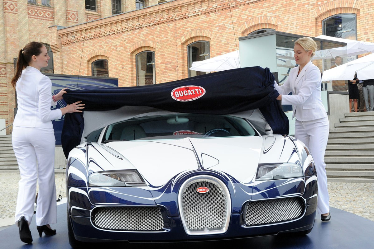  - Bugatti Veyron Grand Sport l'Or Blanc