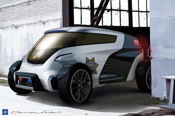  - Le salon de Los Angeles imagine la voiture de police du futur