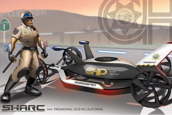  - Le salon de Los Angeles imagine la voiture de police du futur