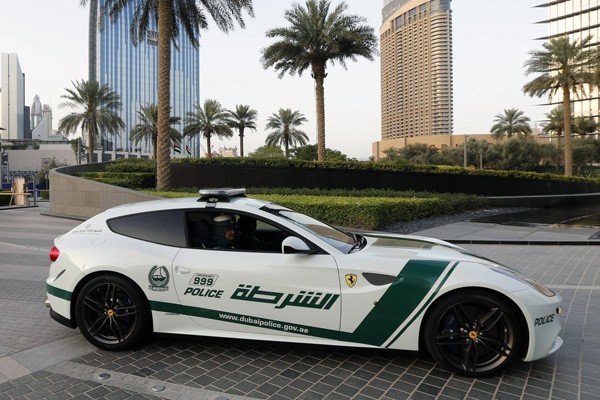  - Les véhicules d'intervention de la police de Dubaï