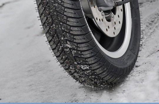  - Michelin présente son pneu scooter d’hiver, le City Grip Winter…