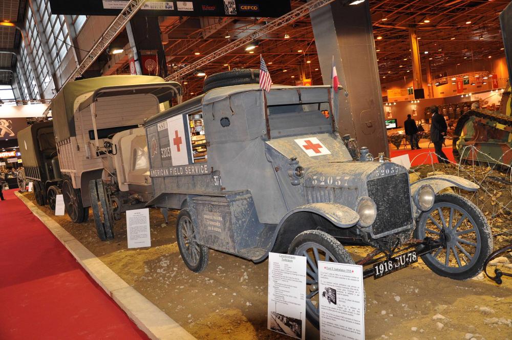  - Les véhicules de la Grande Guerre à Rétromobile