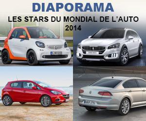  - Les futures stars du Mondial de l'Automobile de Paris 2014