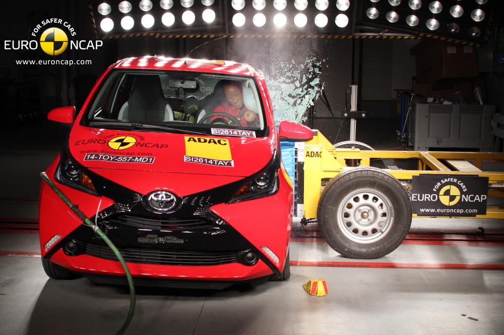  - Toyota Aygo 2014 (Crash-Test)