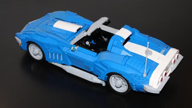  - Chevrolet Corvette de 1969 en Lego