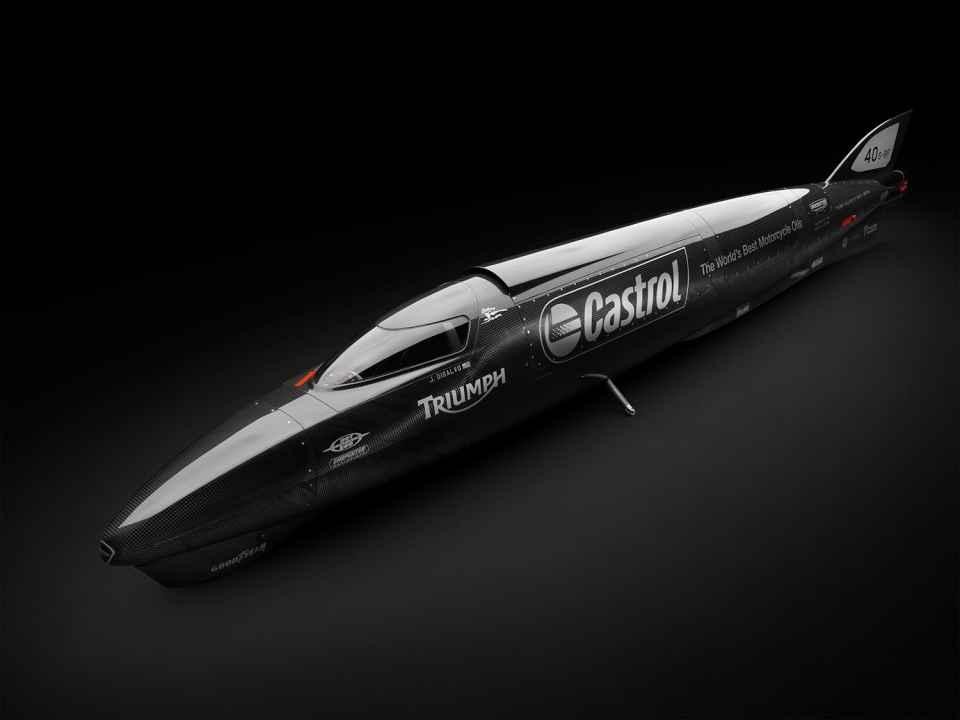  - Castrol rocket : 1000 cv pour une Triumph très Bonneville !
