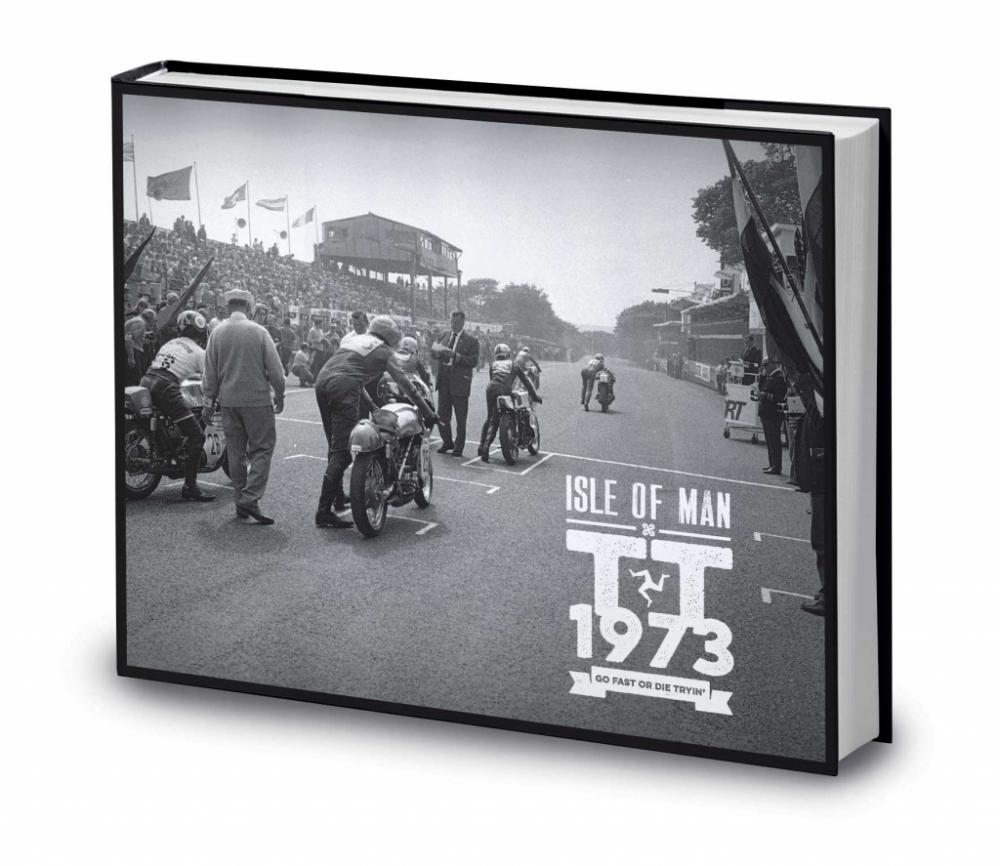 Isle of Man TT 1973 : un livre de photos inédites et 2 DVD