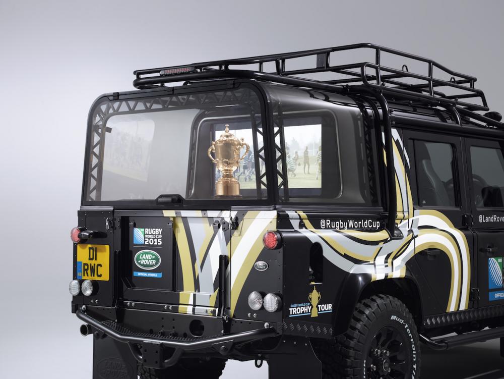 Land Rover Defender Wagon 110 Rugby World Cup Trophy Tour
