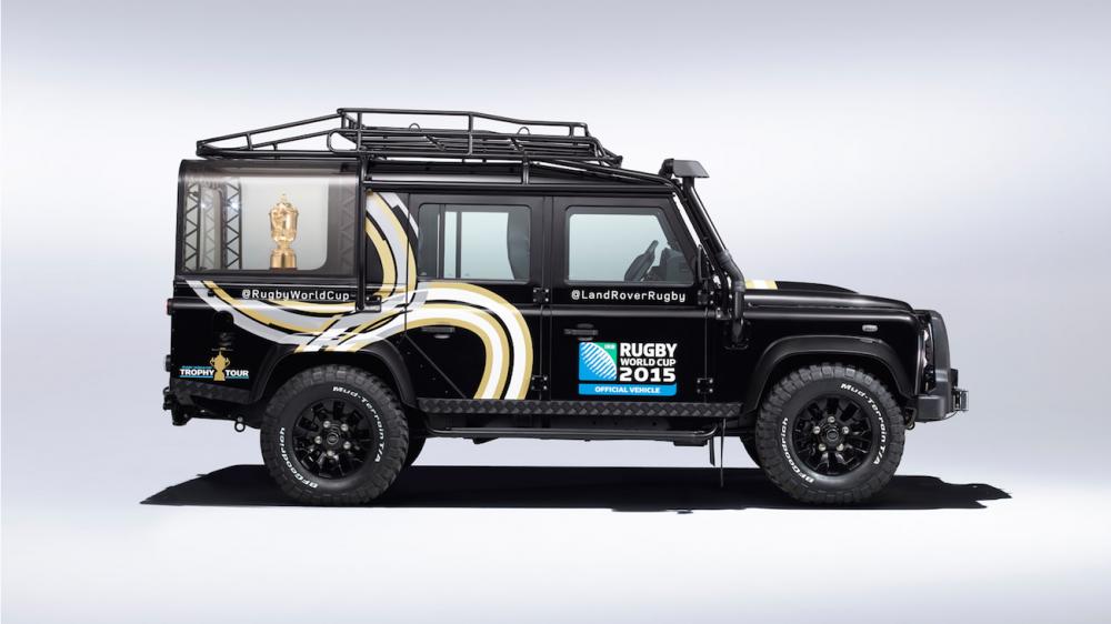 Land Rover Defender Wagon 110 Rugby World Cup Trophy Tour