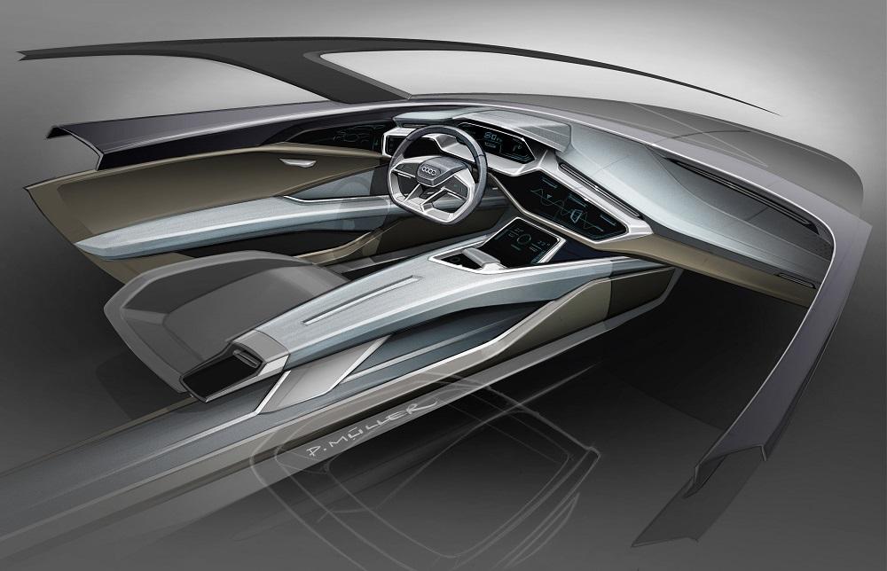 - Croquis concept Audi e-tron quattro (officiel)