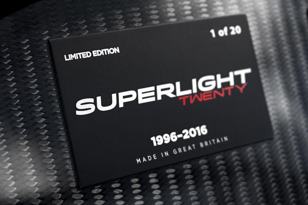  - Caterham Superlight Twenty 2016 (officiel)