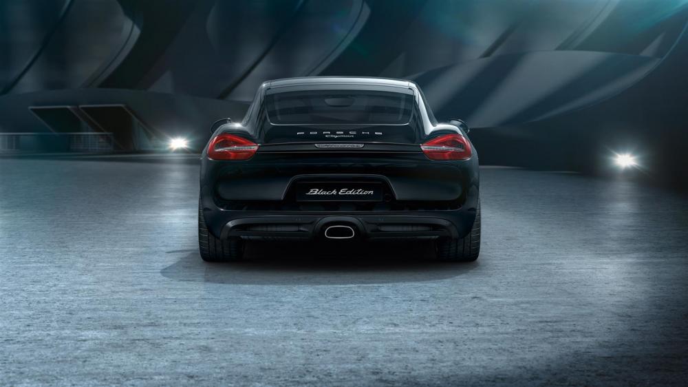  - Porsche Cayman Black Edition 2016