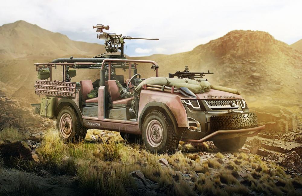  - Le successeur du Land Rover Defender imaginé dans toutes les situations