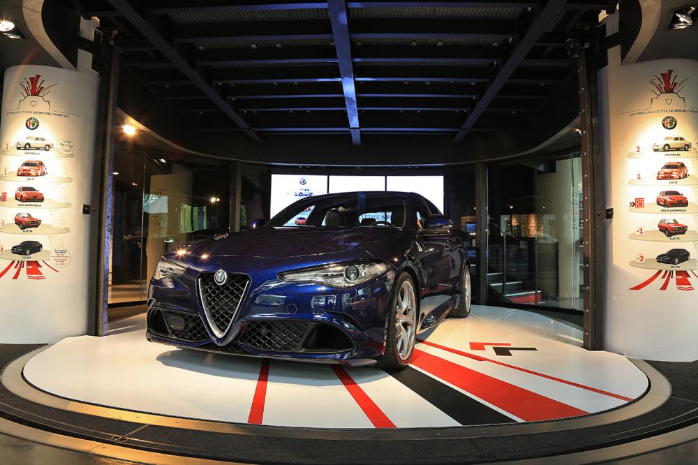  - Exposition MotorVillage - berlines sportives Alfa Romeo