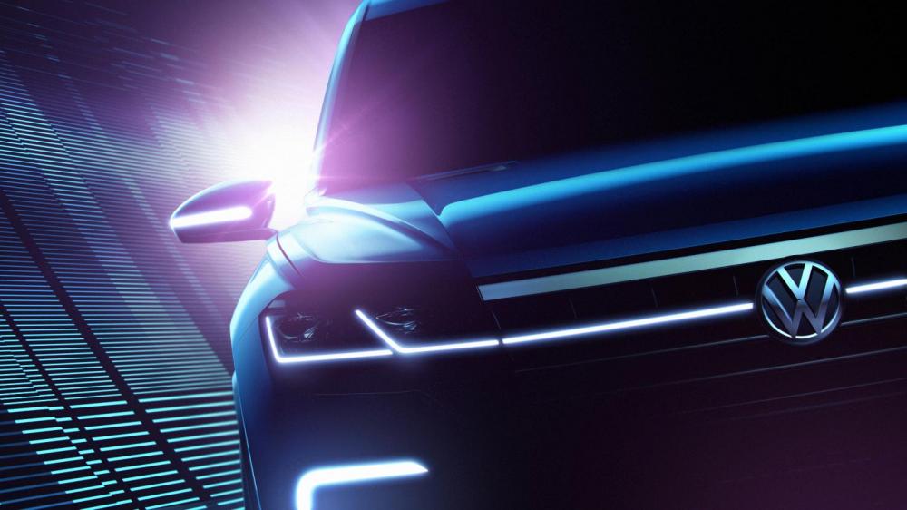 Teasers Volkswagen SUV Concept (Pékin 2016)