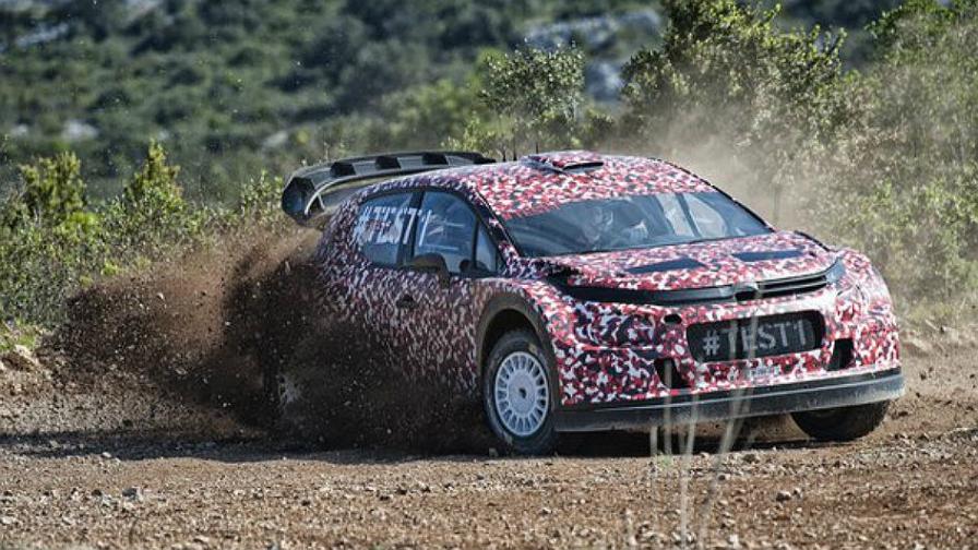 Teasers Citroën C3 WRC 2017