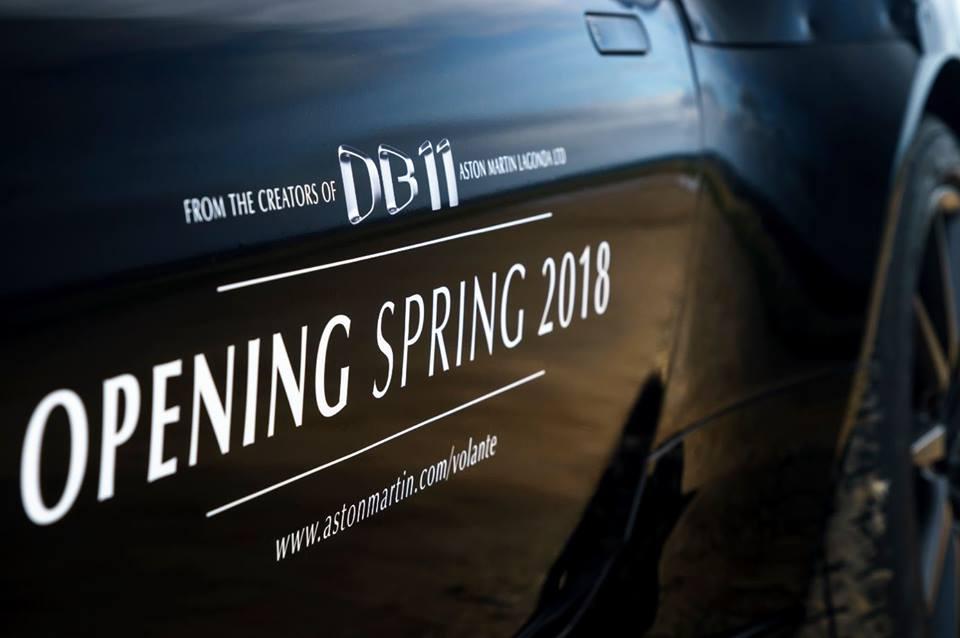  - Teasers Aston Martin DB11 Volante