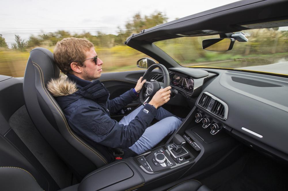  - Audi R8 Spyder (2016 - essai)