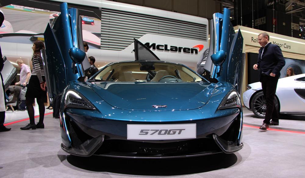  - McLaren 570GT : les photos en direct de Genève