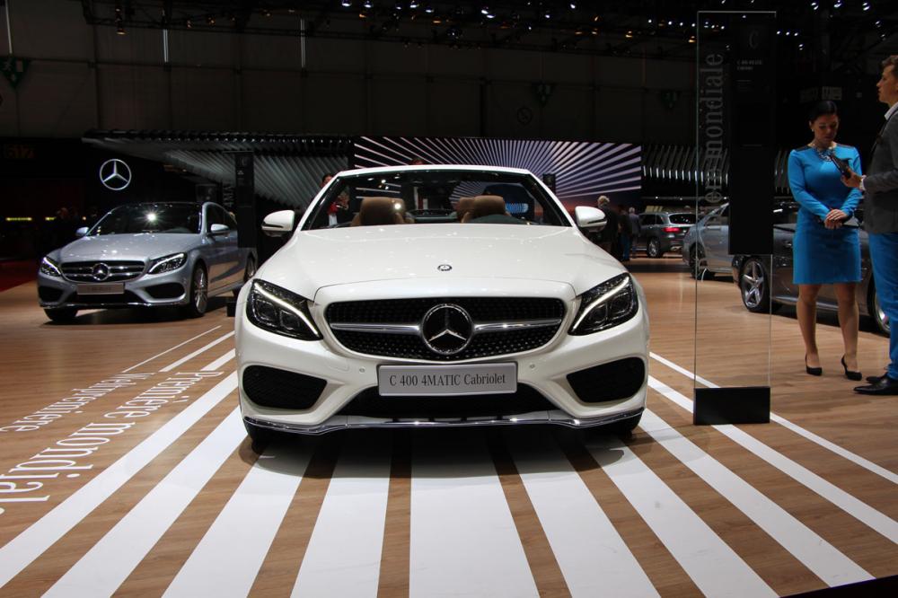  - Mercedes Classe C Cabriolet : les photos en direct de Genève