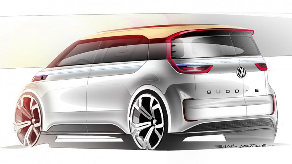  - Volkswagen BUDD-e Concept : toutes les photos