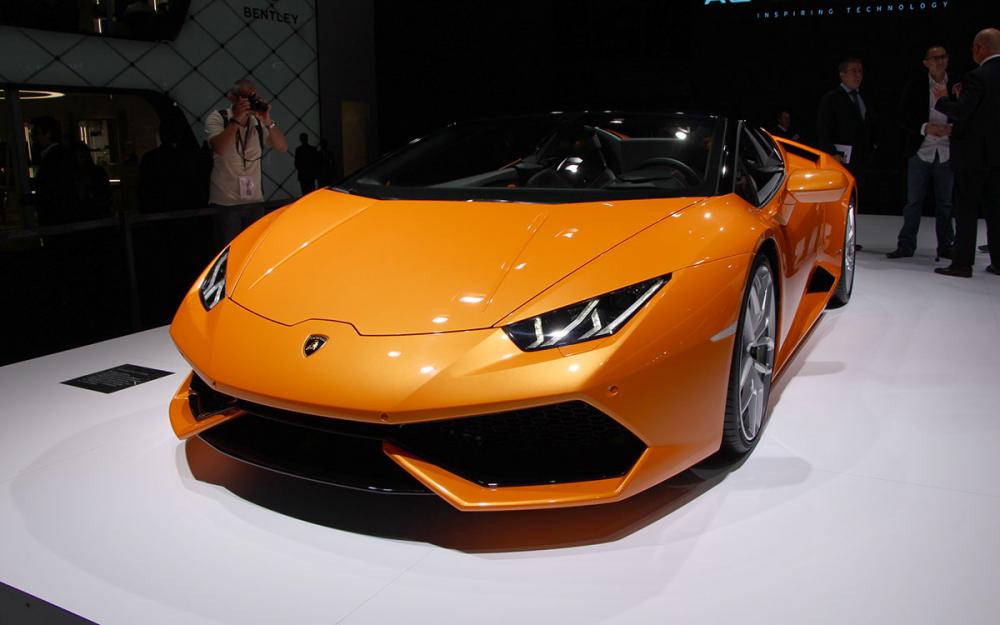  - Lamborghini Huracan Spyder : les photos du salon de Francfort