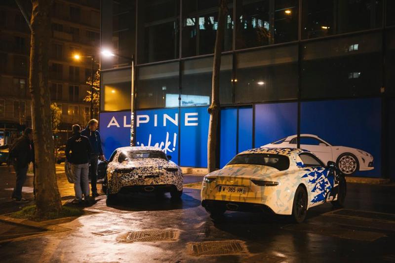  - Les nouvelles Alpine en vadrouille à Paris