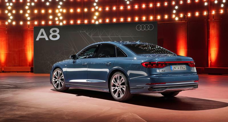 Audi A8 (2022) : les prix de la version hybride rechargeable - Photo d'illustration - Audi A8 (2022)