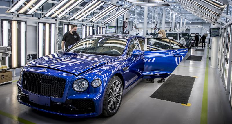 À partir de 2025, Bentley va sortir un modèle électrique par an - La production du premier modèle Bentley 100% électrique se fera à Crewe en Angleterre