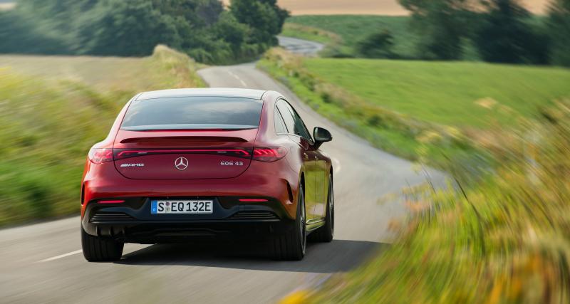 Mercedes EQE AMG (2022) : les performances plutôt que l’autonomie pour la nouvelle AMG électrique - Mercedes EQE AMG (2022)