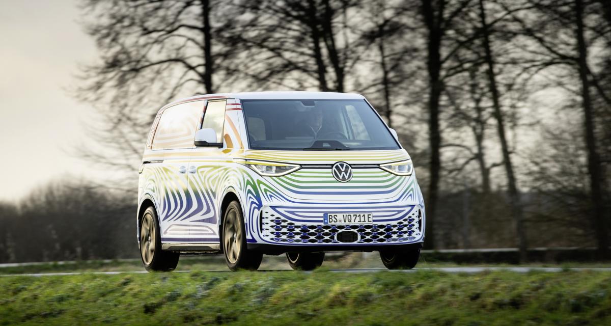 Volkswagen ID. Buzz (2022) : le retour du mythique Combi en version électrique a une date