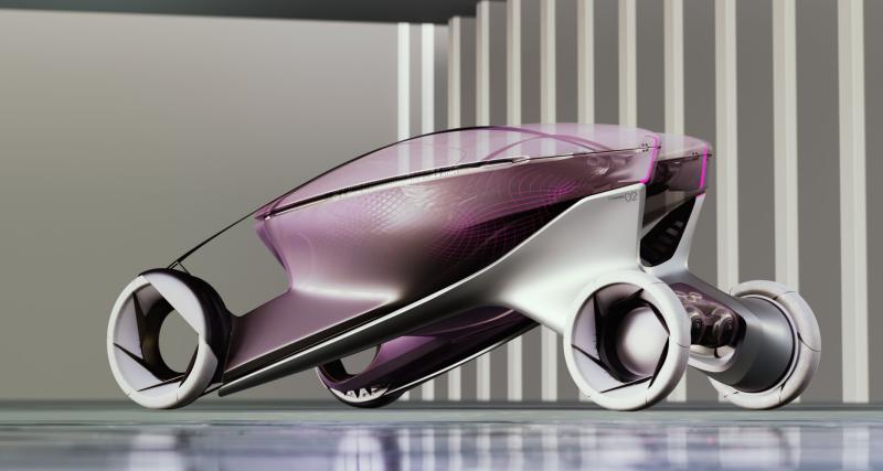 Les voitures du futur imaginées par ces étudiants en design vont vous étonner - 2040 Lexus Vision In-season