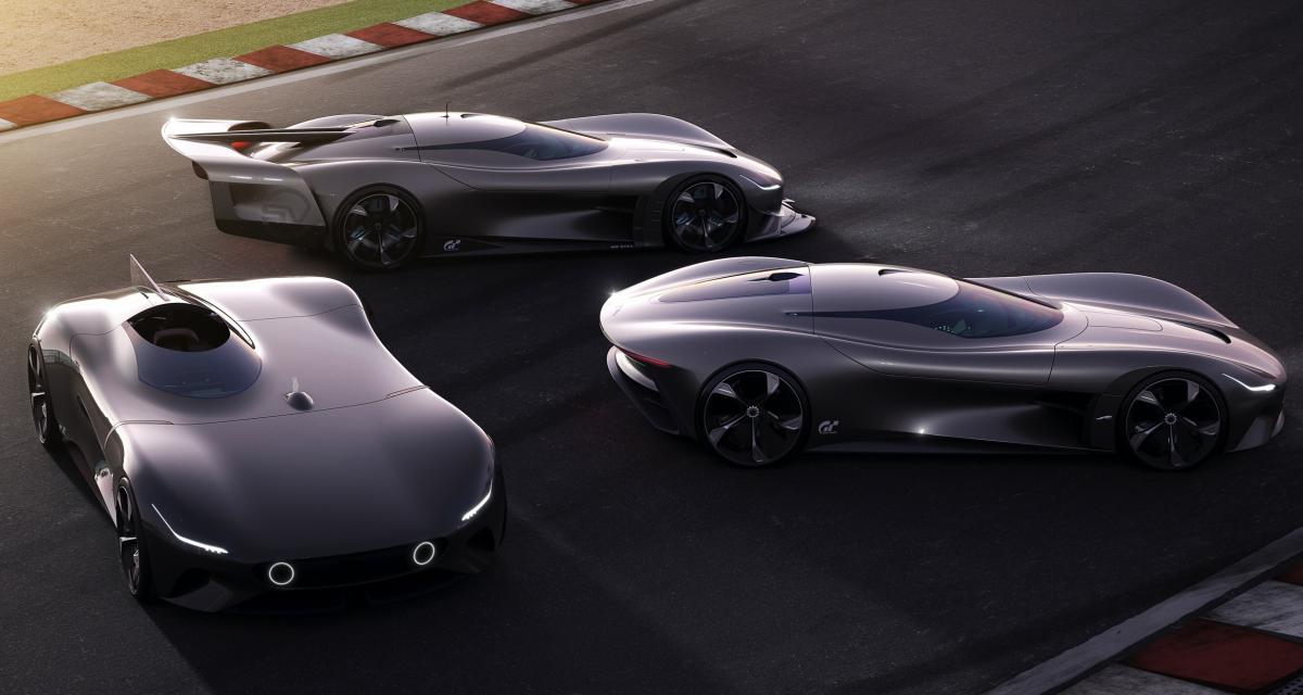 Jaguar Vision Gran Turismo Roadster (2022) : une voiture de course électrique que tout le monde peut conduire