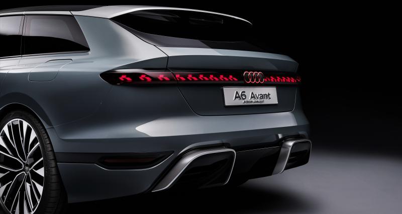Audi A6 Avant e-tron concept (2022) : elle annonce un futur break électrique haut de gamme - Audi A6 Avant e-tron concept (2022)